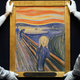 Edvard Munch’s ‘The Scream’ is seen as it is hung for display at a 2012 Sotheby’s auction.